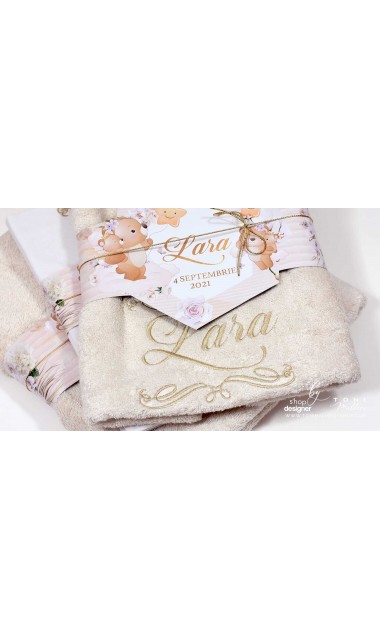 Trusou botez cu iarba pampass ursuleti si stele Pampas Bear 17